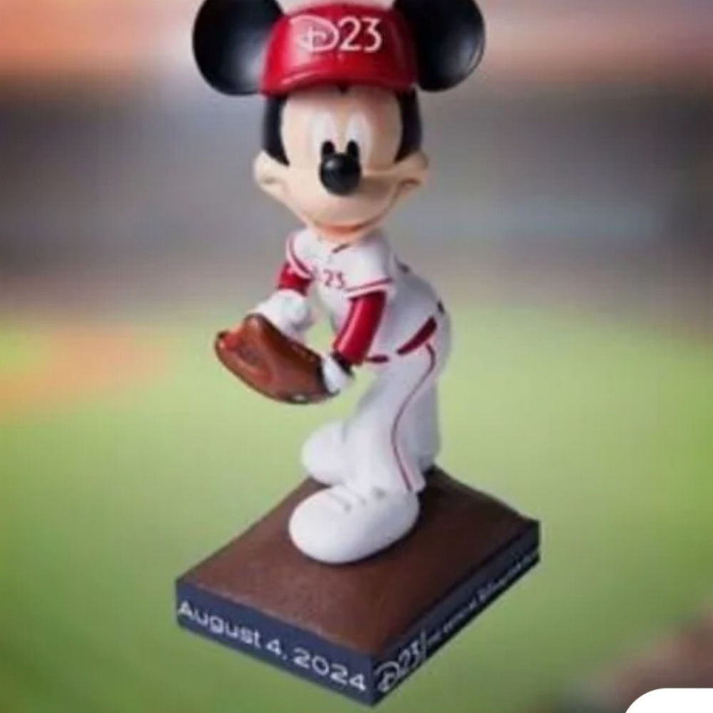 Angels baseball mickey mouse bobble head